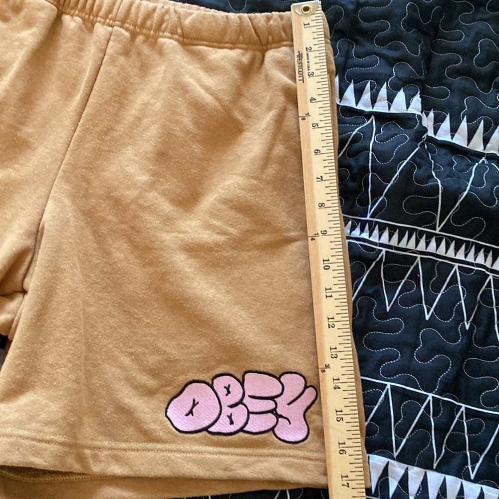 OBEY Bubble Sweatshorts Size M - Picture 8 of 10